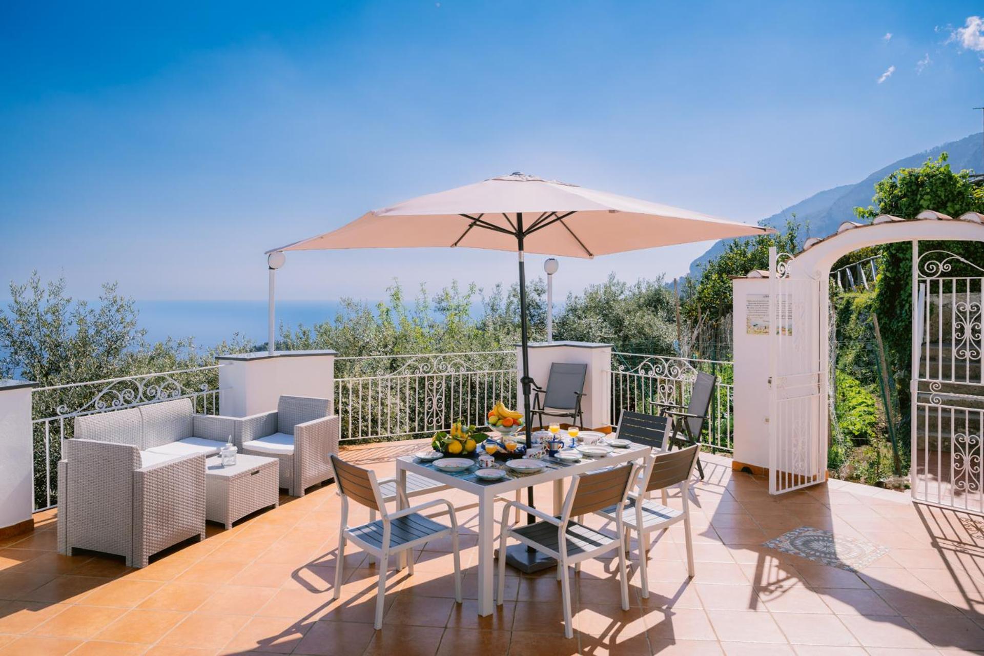 סקאלה Infinity Experience Casa Vacanza Incantevole Con Terrazzo מראה חיצוני תמונה